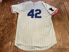 New ListingMinnesota Twins #42 Jackie Robinson Player Issued (Thielbar) Nike size 48 jersey