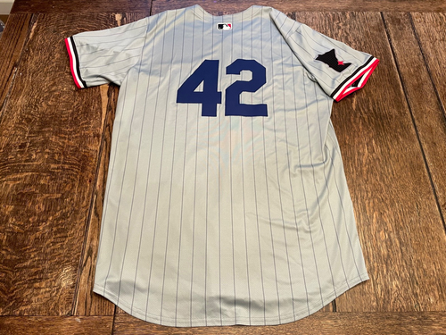 MINNESOTA TWINS #42 Jackie Robinson Player Issued (Sands) NIKE size 48 jersey
