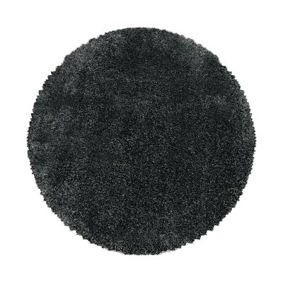 Hochflor Teppich Francesca rund