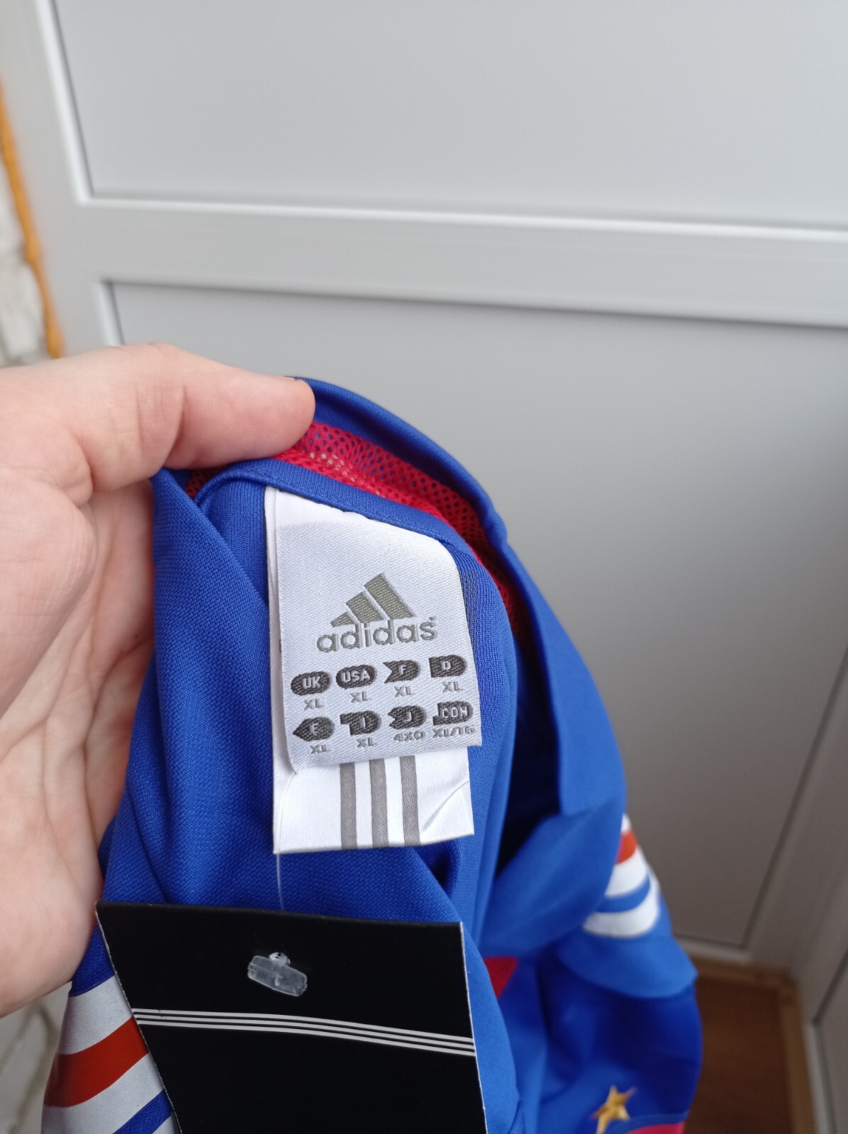 FRANCE FOOTBALL SHIRT 2004-2006 NATIONAL TEAM ORIGINAL JERSEY SIZE XL Replica thumbnail 4