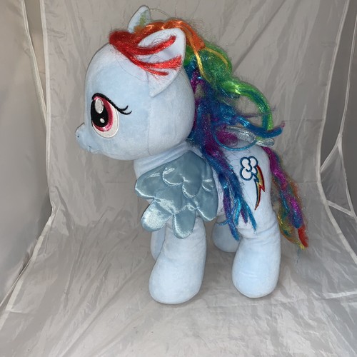 BUILD A BEAR WORKSHOP MY LITTLE PONY ARCO IRIS TABLERO PELUCHE GRANDE PONY Q9 - Imagen 2 de 5