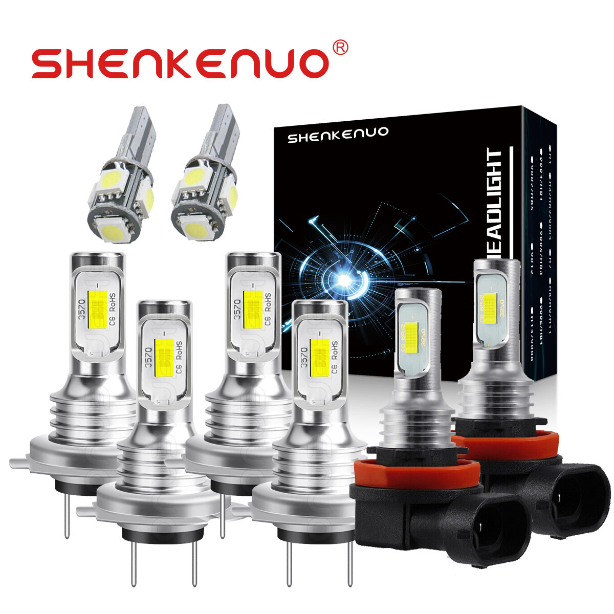 For Bmw 1 Series Headlight Bulbs F20 F21 Led Xenon White Hid Fog Side ...