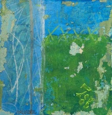 Abstract Painting on Paper, Numeric Painting, Acrylic Painting, Modern Painting