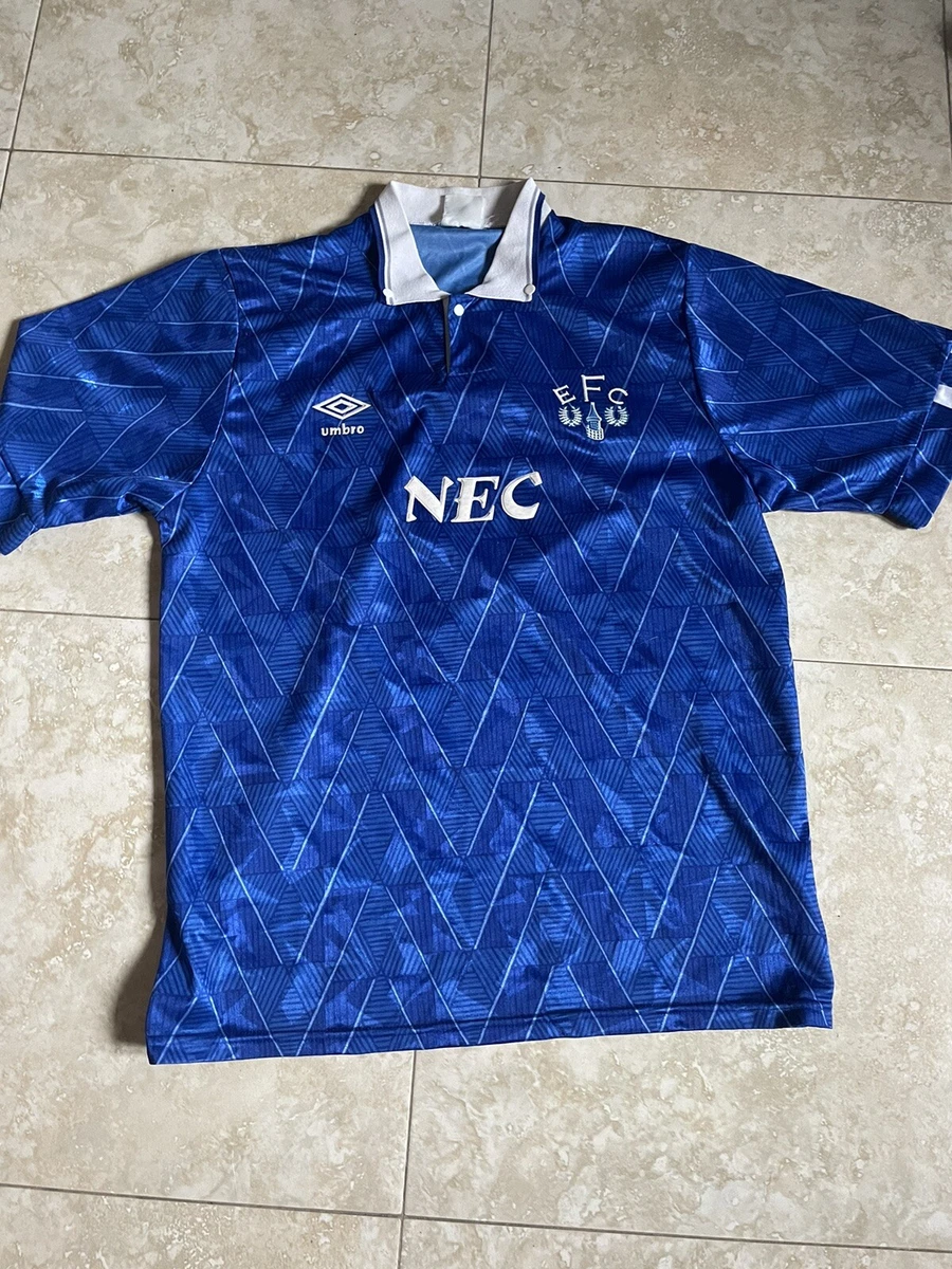 Maillot Everton FC Umbro – Saison 2014/15 Ou 2017/18 – Taille S – Comme Neuf