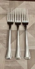 Bon Chef PRISM 3 Dinner Forks 18/10 Stainless Steel Flatware