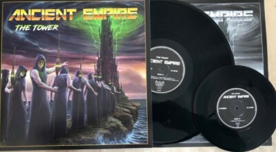 ANCIENT EMPIRE   The Tower LP + 7'' (NEW*LIM. 250 BLACK V.*US METAL*ICED EARTH)
