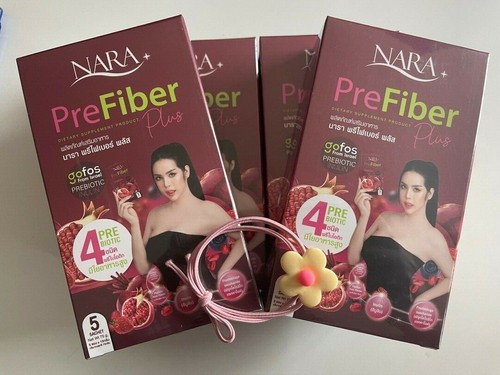 Nara Pre-Fiber Diet Fast Weight Management Drink Lost Burn No Fat 4X 20 Sachets - Picture 6 of 9