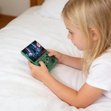 Handheld Spielkonsole 4,5 Zoll Retro Gaming Konsole 64GB USB,E-Sport & tragbar