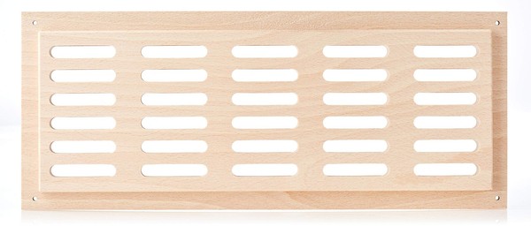 Eliga Holz LüFtungsgitter 100 Cm² Luftdurchlass Ventilation Abdeckung-image