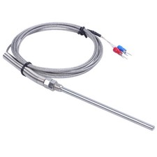 K Type 0-800 Degree Celsius Thermocouple Probe Sensors 2M 6.5Ft V6C34109