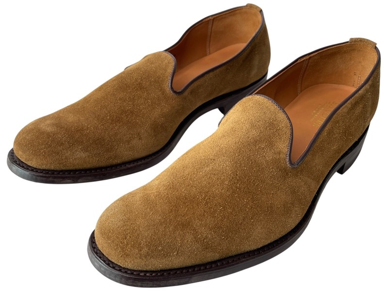 Buck Mason x Sanders Men's Real Suede Leather Shoes British Loafers - Size 10 US