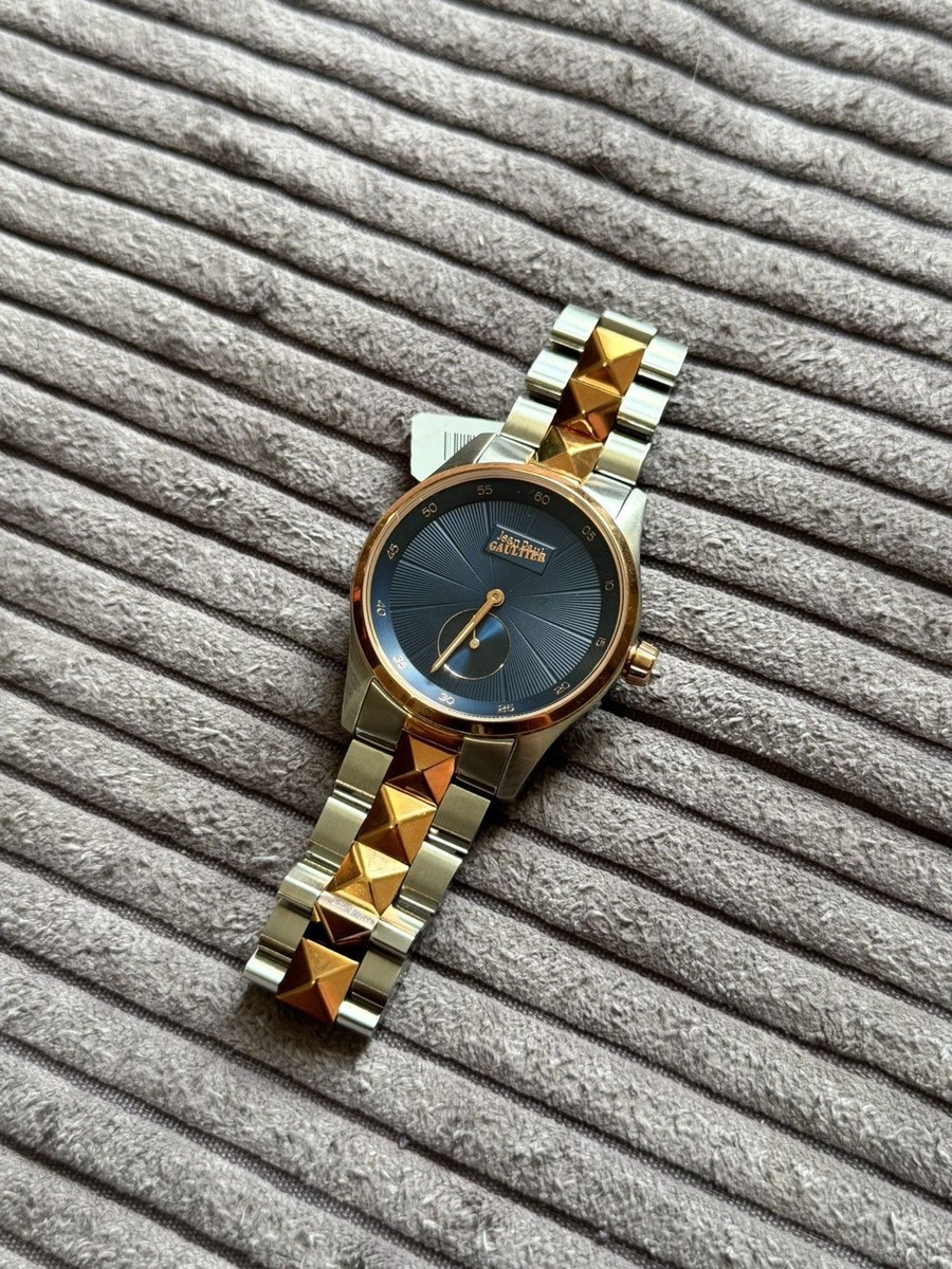 時計 jean paul gaultier watch archive silver Jean Paul Gaultier Archive Silver Gold Man Watch Grail JPG | eBay
