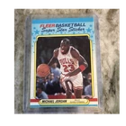 Fleer 1988-89 Michael Jordan Chicago Bulls Superstar Sticker #7 Basketball Card