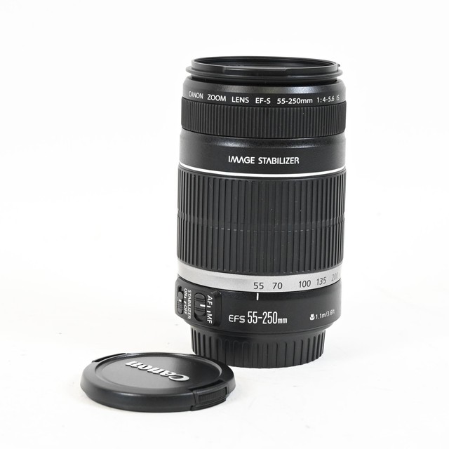 Canon EF-S 55-250mm f4-5.6 IS Lens EFS #335