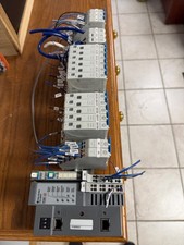 ALLEN-BRADLEY CAT. 1734-AENTR SER. C POINT I/O WITH EVERYTHING IN PHOTOS.