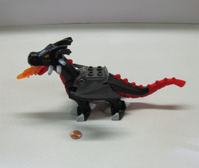 Lego Duplo BLACK & RED CASTLE DRAGON ANIMAL #4784 Knight Tower Castle Action #1