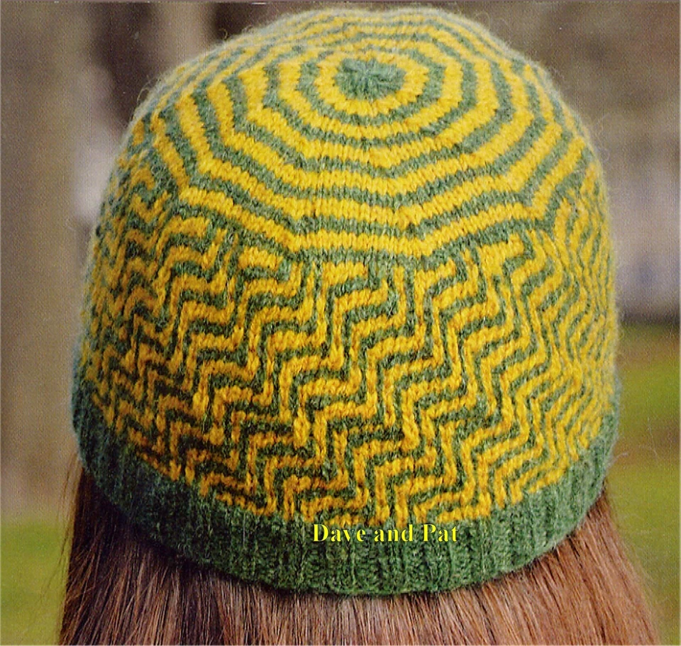 ORIGINAL KNITTING PATTERN HAT & FINGERLESS GLOVES ALICE STARMORE HEBRIDEAN 2-PLY - Image 2 of 2