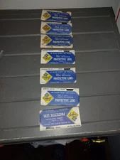 VINTAGE NOS Lot of 7 Oki Comfort Line SHADE 4 WELDING MASK LENS 2 x 4.25 Glass