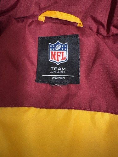 Washington Redskins NFL Team Apparel GIII Full Zip Winter Jacket/ Women’s XL - Picture 4 of 8