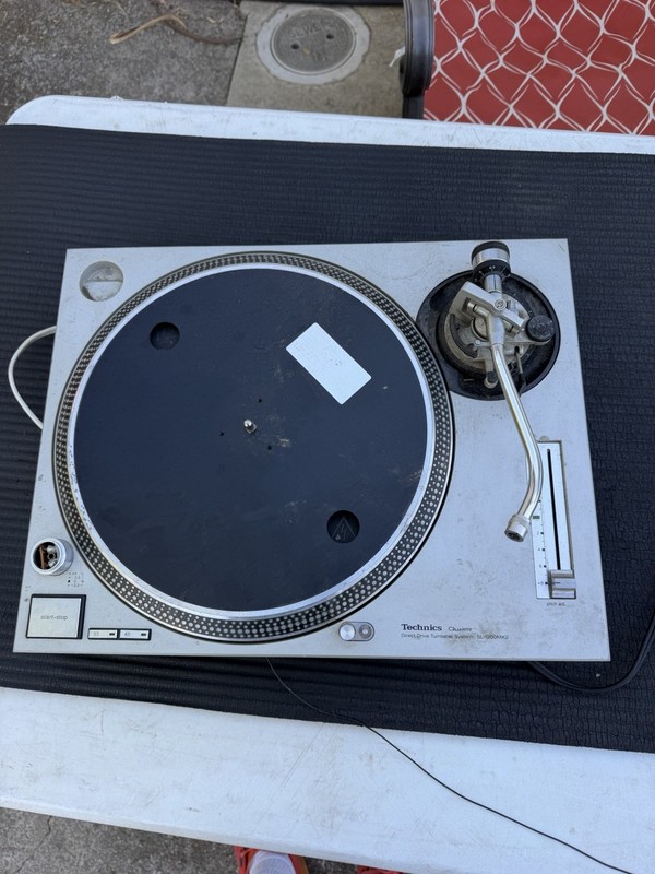 Technics SL-1200MK2A-XA Direct Drive DJ Turntable Parts Only Untested
