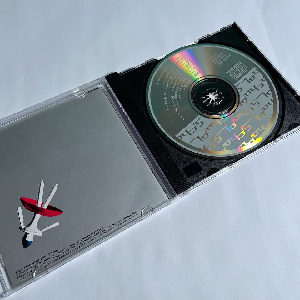 Ryuichi Sakamotoa Futurista CD Limitied Edition Alt Artwork 35MD-1015 Japan Foto 4 de 4