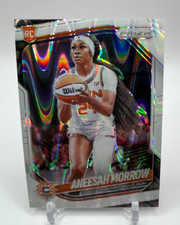 2025 Panini Prizm WNBA Aneesah Morrow #79 White Seismic Prizm (RC)