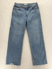 Abercrombie  Fitch 90s Relaxed Jeans Womens 31/12 Blue High Rise Straight Denim