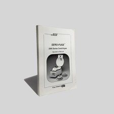 Used Serofuge Operators Manual MPN 421337 - Official BD Documentation