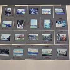 Lot Of 20 Trip To Seattle University Of Washington Cherry Blossom35mm Slide 70s?