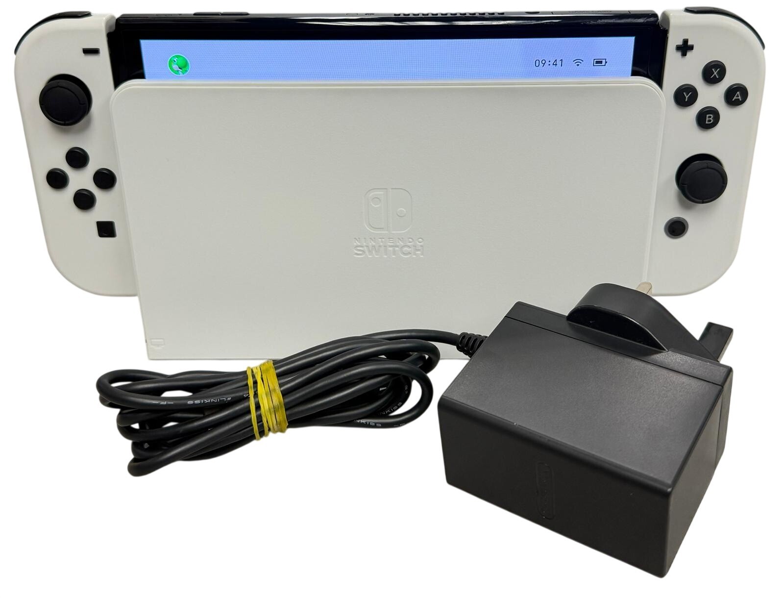 Nintendo Switch OLED Model HEG-001 Handheld Console - 64GB - White