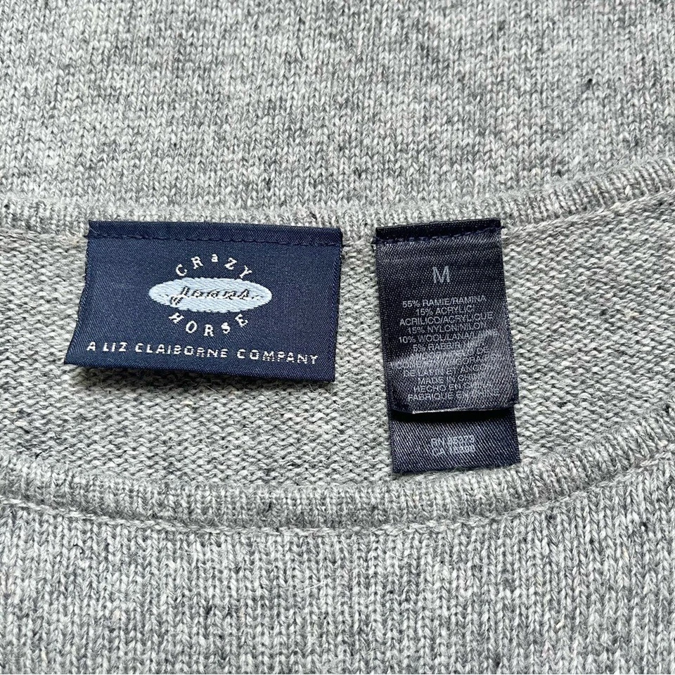 Suéter Vintage Navidad Para Mujer Mediano Mezcla Lana Árboles Años 90 Clásico Acogedor Cabaña Foto 3 de 4