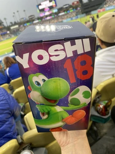 Nintendo Yoshi Dodgers Super Mario Galaxy Movie Limited Edition Bobblehead