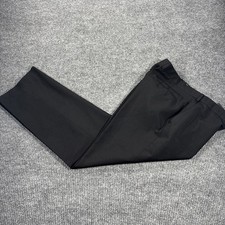 Chaps Mens Black Total Comfort Dress Pants Size 36W x 32L - Stretch Waist