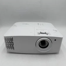 Optoma UHD55 4K UHD DLP Home Theater Gaming Projector HDR Tested No Power Cord