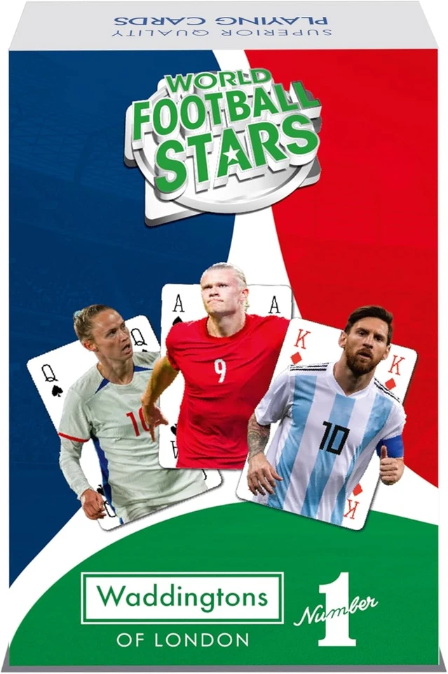 Waddingtons Number 1 World Football Stars Playing Cards, play fish, slap jack, c - Image 2 of 4