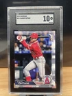 2019 Bowman Shohei Ohtani #34 SGC 10 Los Angeles Angels Baseball Card