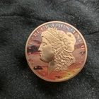 CC Morgan Colorized 1 oz .999 Fine Copper Coin