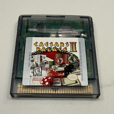 Caesars Palace 2 II (Game Boy Color GBC, 1999) TESTED FREE SHIPPING