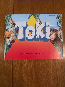 Toki Nintendo NES Complete Game in Box Authentic, Working Cib