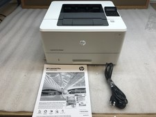HP LaserJet Pro M402n Network Monochrome Laser Printer 3.7k Pg Ct w/ Toner Incl
