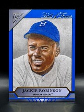 2020 Topps Gallery - Hall of Fame Gallery Jackie Robinson #HOFG-17 Blue /99