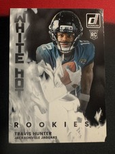 2025 Panini Donruss Travis Hunter White Hot Rookies #WHR-TVH Jaguars RC
