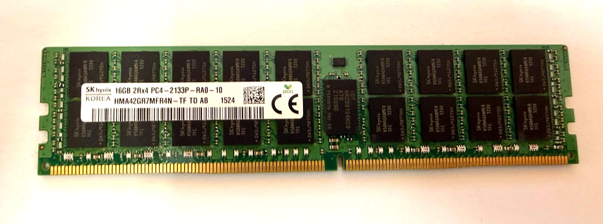 希少揃い16GB(4GBx4) DDR4-2133P RDIMM1Rx8サーバー PC4-17000 (DDR4-2133) Bus Speed ECC Network Server Memory (RAM