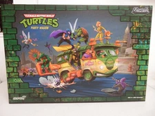 SUPER7 ULTIMATES TEENAGE MUTANT NINJA TURTLES PARTY WAGON VAN PLAYSET NEW! - #OS