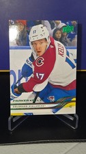 2025-26 Upper Deck Series 1 Parker Kelly Green Holiday Edition #41 Avalanche