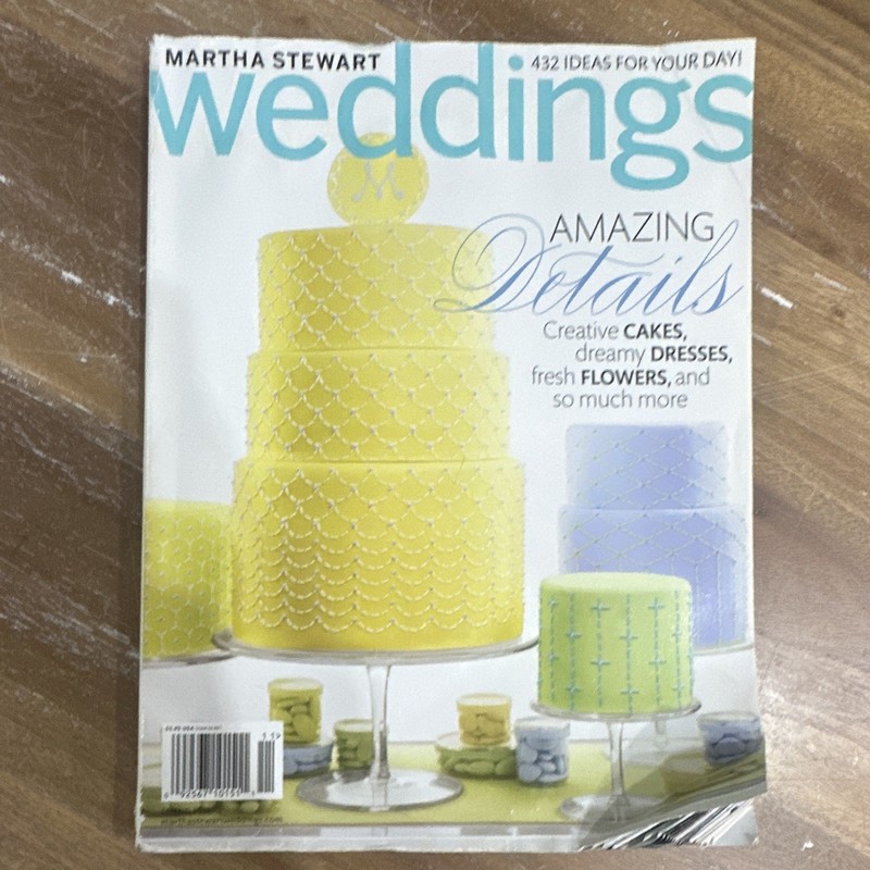 Martha Stewart Weddings Magazine Spring 2011 Issue 56 Illustrated English