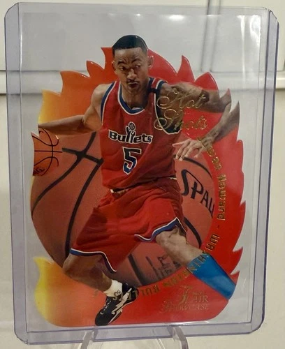 1996-97 Flair Showcase Basketball Hot Shots Juwan Howard #10/20 Mint Very Rare!!