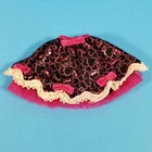 Monster High G1 Draculaura Doll Sweet 1600 SKIRT ONLY Black Pink Bows