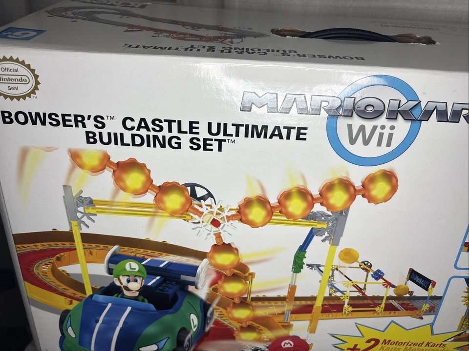 Mario Kart Wii Knex Bowser's Castle Ultimate Building Set + Track Expansion READ - Image 3 of 4