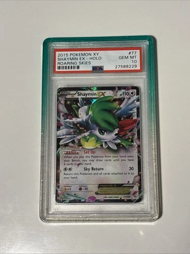 Pokemon Shaymin EX XY Roaring Skies  #106 PSA 10 Gem Mint (POP 60)